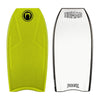 Nomad Prodigy ZED Core Crescent PE Bodyboards & Accessories Nomad 41" Lemon Deck / White Bottom 