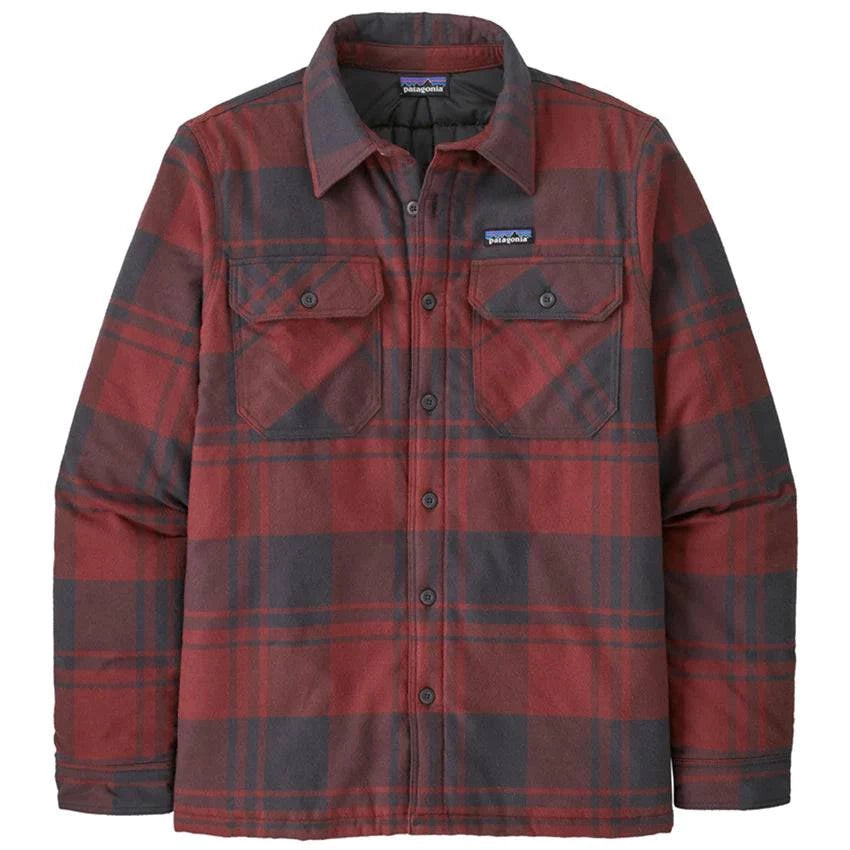 Insulated fjord top flannel jacket