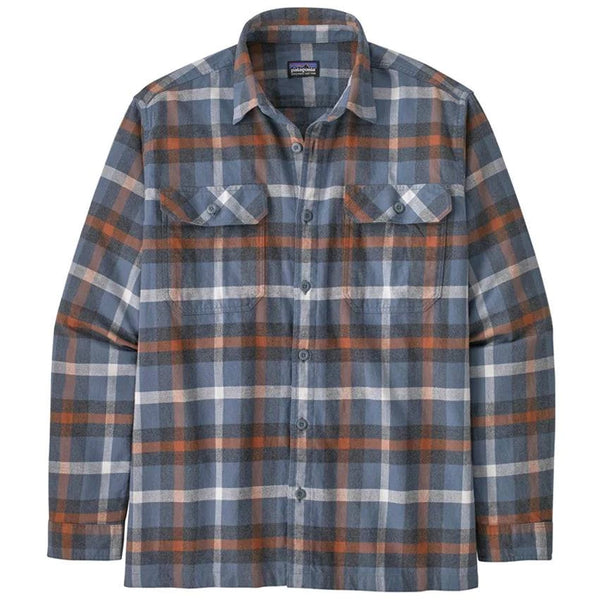 Patagonia Men s Long Sleeve Fjord Flannel Shirt Forage Plume