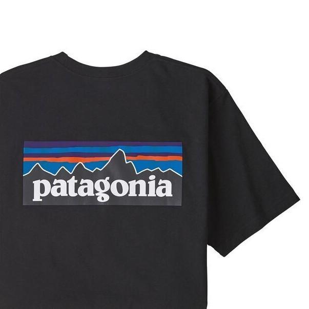 Apparel - Patagonia - Patagonia M's P-6 Logo Responsibili-Tee - Melbourne Surfboard Shop - Shipping Australia Wide | Victoria, New South Wales, Queensland, Tasmania, Western Australia, South Australia, Northern Territory.