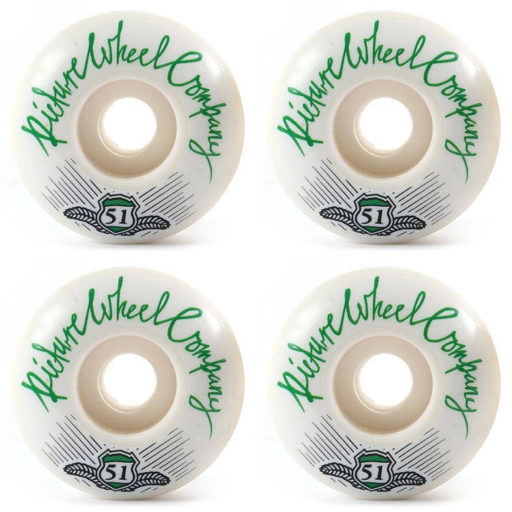 Skateboard Hardware - Picture Wheel Co - Picture Wheel Co - Shield 83B Conical Shape 51mm (Green) - Melbourne Surfboard Shop - Shipping Australia Wide | Victoria, New South Wales, Queensland, Tasmania, Western Australia, South Australia, Northern Territory.