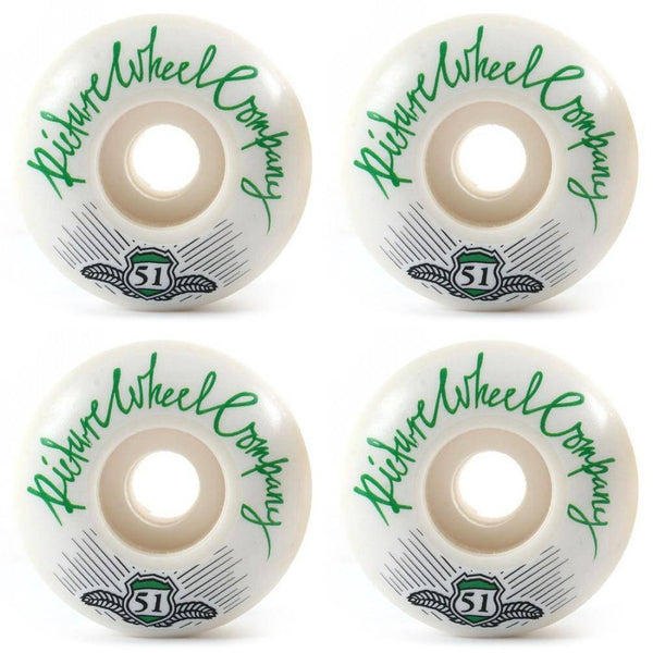 Skateboard Hardware - Picture Wheel Co - Picture Wheel Co - Shield 83B Conical Shape 51mm (Green) - Melbourne Surfboard Shop - Shipping Australia Wide | Victoria, New South Wales, Queensland, Tasmania, Western Australia, South Australia, Northern Territory.
