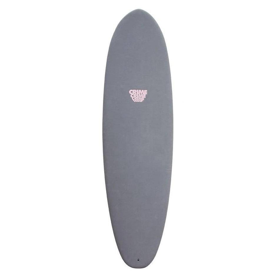 *PRE-ORDER* Crime Stubby Surfboards Crime 6'6" x 21.75" x 2.88" 45L Primer/Pink 