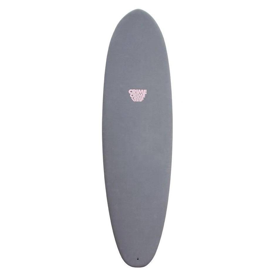 *PRE-ORDER* Crime Stubby Surfboards Crime 6'6" x 21.75" x 2.88" 45L Primer/Pink 