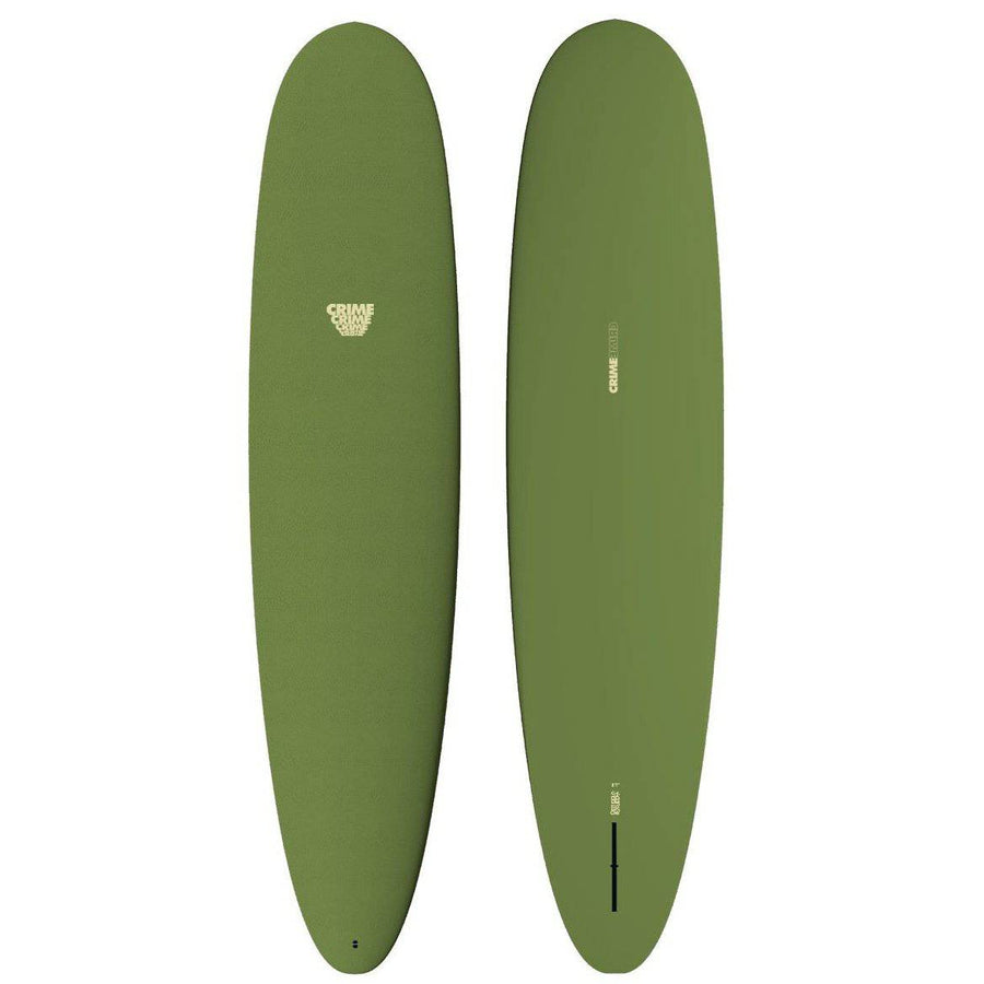 *PRE-ORDER* Crime Stubby Surfboards Crime 8'0" 59.9L Army Green 
