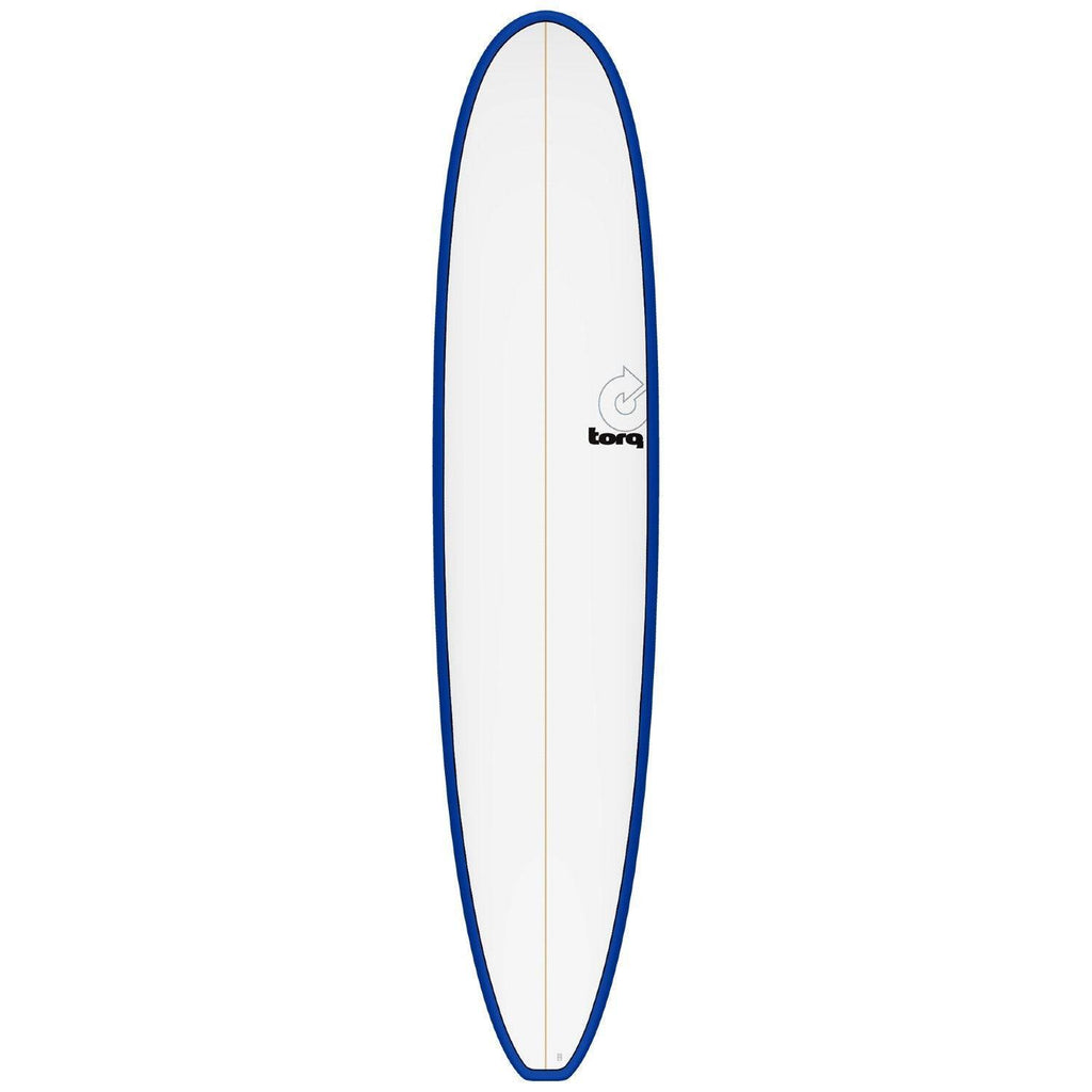 Torq Longboard 9'0 Surfboards Torq Navy Blue + Pinline 