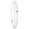 *PRE-ORDER* Torq Mod Fish TET cs 7'2" Surfboards Torq White + Carbon Strip 
