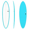 *PRE-ORDER* Torq Mod Fun TET-CS 6'8" Surfboards Torq Miami Blue Rail + Carbon Strip 