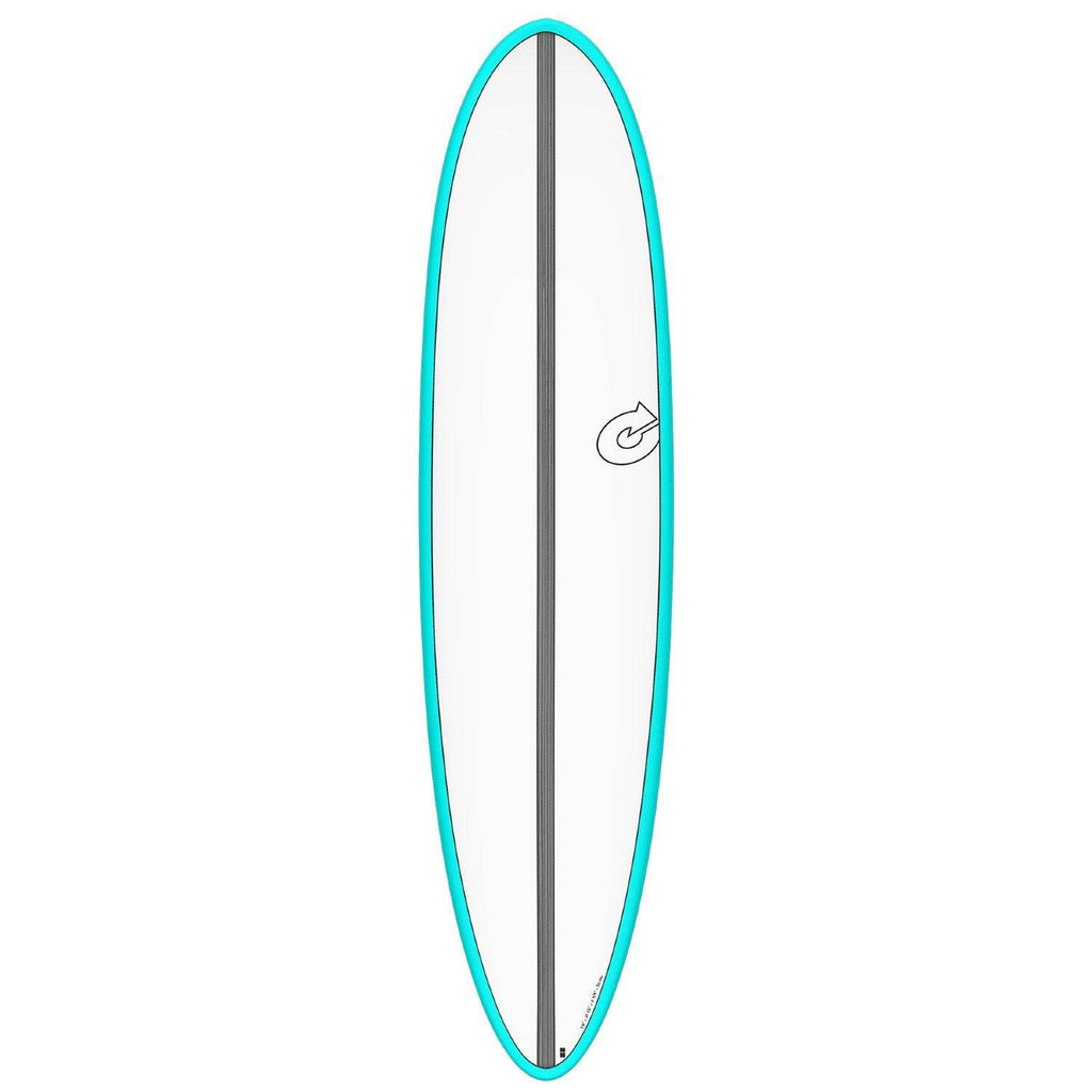 *PRE-ORDER* Torq Mod Fun TET cs 7'6" Surfboards Torq Miami Blue Rail + Carbon Strip 