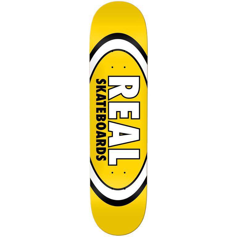 Real Skateboards Classic Oval Deck 8.06" Skateboard Hardware Real Skateboards 