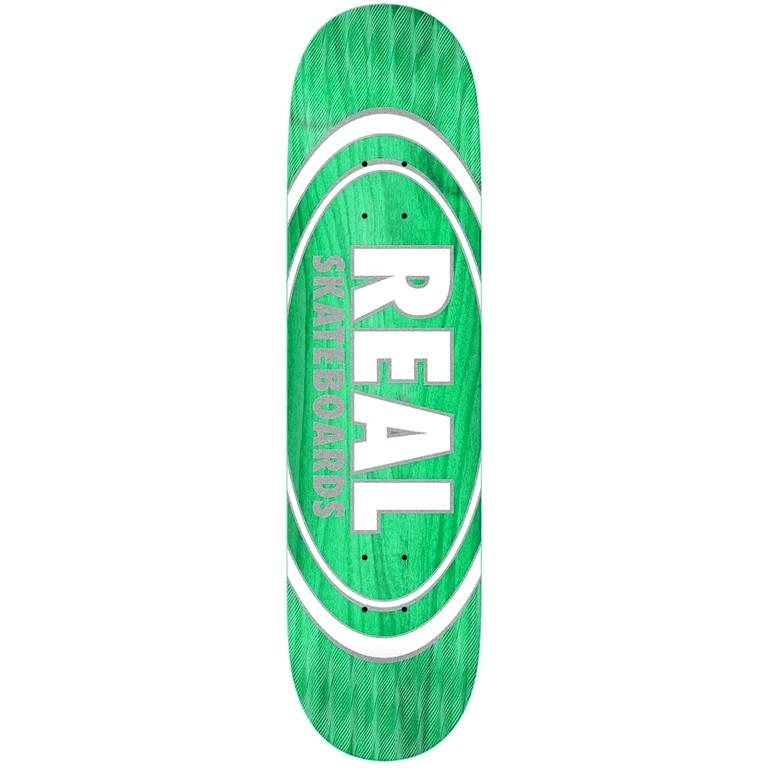Skateboard Hardware - Real Skateboards - Real Skateboards Oval Pearl 8.5 Green - Melbourne Surfboard Shop - Shipping Australia Wide | Victoria, New South Wales, Queensland, Tasmania, Western Australia, South Australia, Northern Territory.