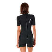 Rip Curl Women's Dawn Patrol S/S Springsuit Black Womens Wetsuits Rip Curl 