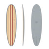 Torq Mod Fun V+ TET 7'8" Surfboards Torq Gray + Wood (2+1) 