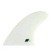 True Ames TA Twin - Solid Glass Surfboard Fins True Ames White 