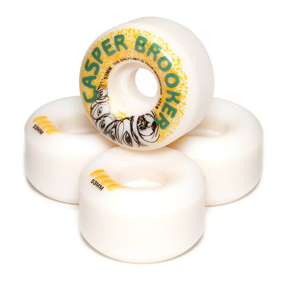 Skateboard Hardware - Wayward Wheels - Wayward Wheels Funnel Cut Casper Brooker 53mm - Melbourne Surfboard Shop - Shipping Australia Wide | Victoria, New South Wales, Queensland, Tasmania, Western Australia, South Australia, Northern Territory.