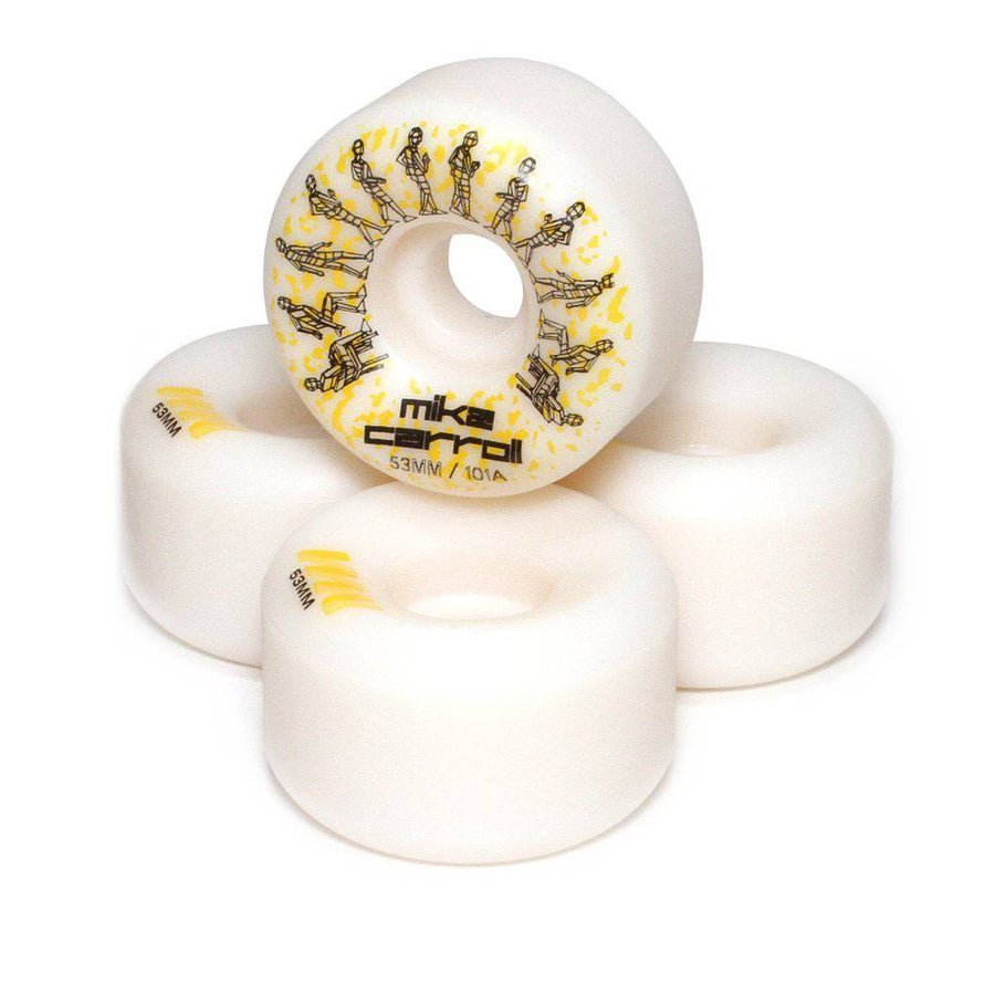 Skateboard Hardware - Wayward Wheels - Wayward Wheels Funnel Cut Mike Carroll 53mm - Melbourne Surfboard Shop - Shipping Australia Wide | Victoria, New South Wales, Queensland, Tasmania, Western Australia, South Australia, Northern Territory.