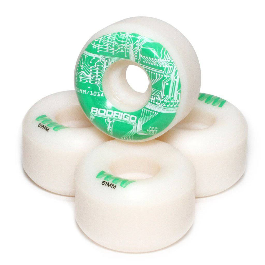 Skateboard Hardware - Wayward Wheels - Wayward Wheels Funnel Cut Rodrigo TX 51mm - Melbourne Surfboard Shop - Shipping Australia Wide | Victoria, New South Wales, Queensland, Tasmania, Western Australia, South Australia, Northern Territory.