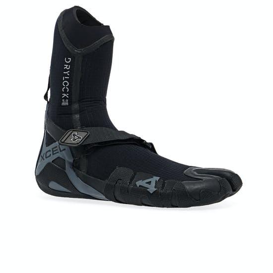 Wetsuit & Water Apparel Accessories - Xcel - Xcel Drylock 5mm Boot Black/Grey - Melbourne Surfboard Shop - Shipping Australia Wide | Victoria, New South Wales, Queensland, Tasmania, Western Australia, South Australia, Northern Territory.