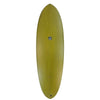 Zak Hull Zak Surfboards 6'2" x 22" x 2 13/16" FCSII 2+1 Olive 