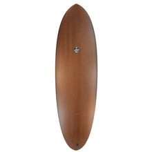 Zak Hull Zak Surfboards 6'4" x 22 1/4" x 3" FCSII 2+1 Brown 