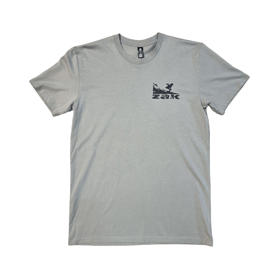 Zak T-Shirt Surf Logo Eucalyptus Apparel Zak Surfboards 
