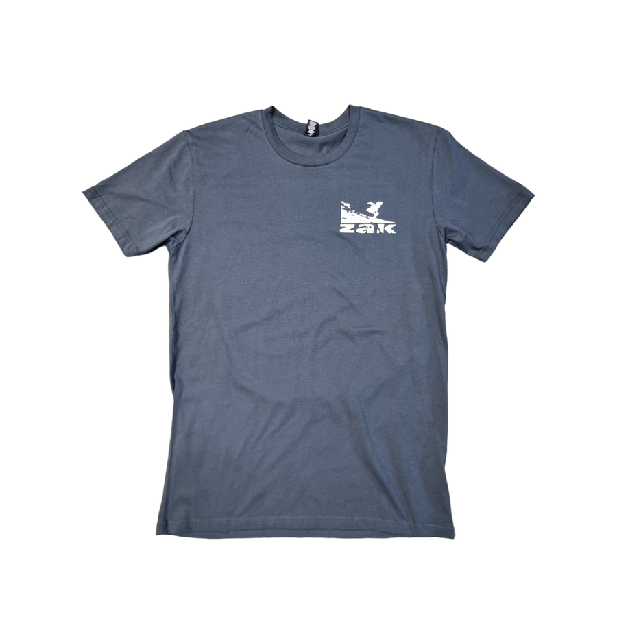 Zak T-Shirt Surf Logo Petrol Blue Apparel Zak Surfboards 