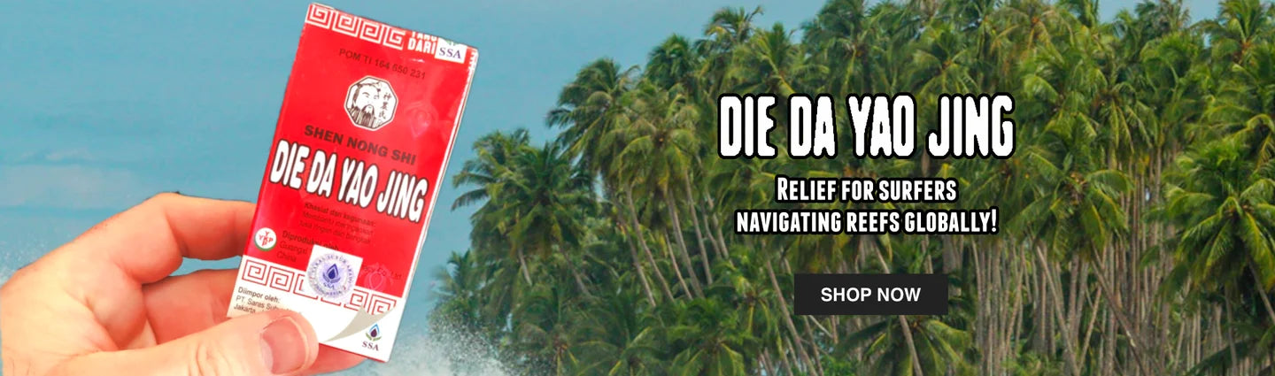 Dieh Da Yao banner for Melbourne Surfboard Shop.